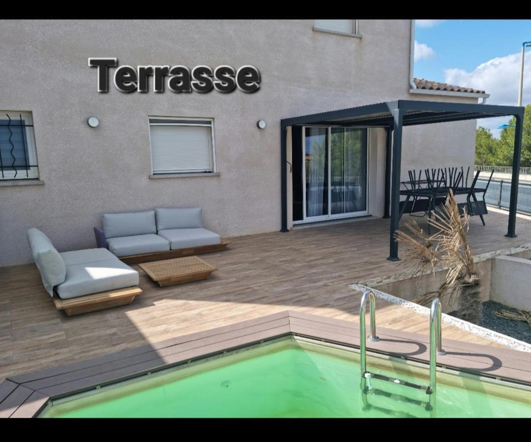 Maison 8 Couchages Clim, Plage A Pied, Petite Piscine Port-la-Nouvelle Exterior foto